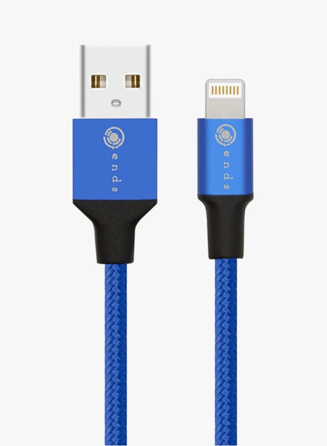 Lightning USB Data Cable Blue