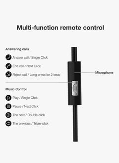 iends In-Ear Headphones With Microphone Black  - Image 4