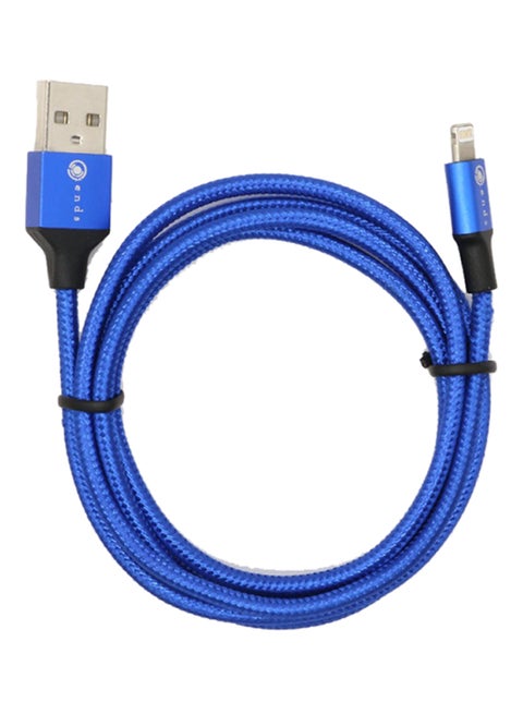 Lightning USB Data Cable Blue