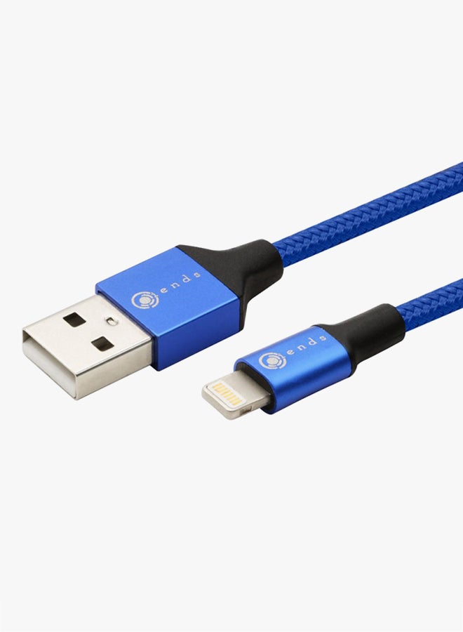 Lightning USB Data Cable Blue