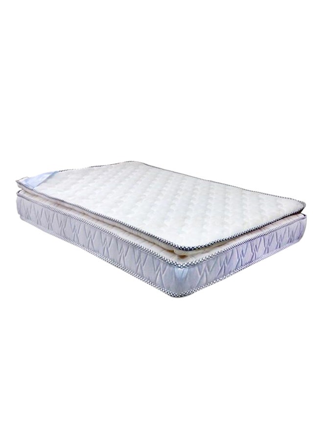 Galaxy Pillow Top Medicated Mattress 190x180x16 Cm Light Blue/White King