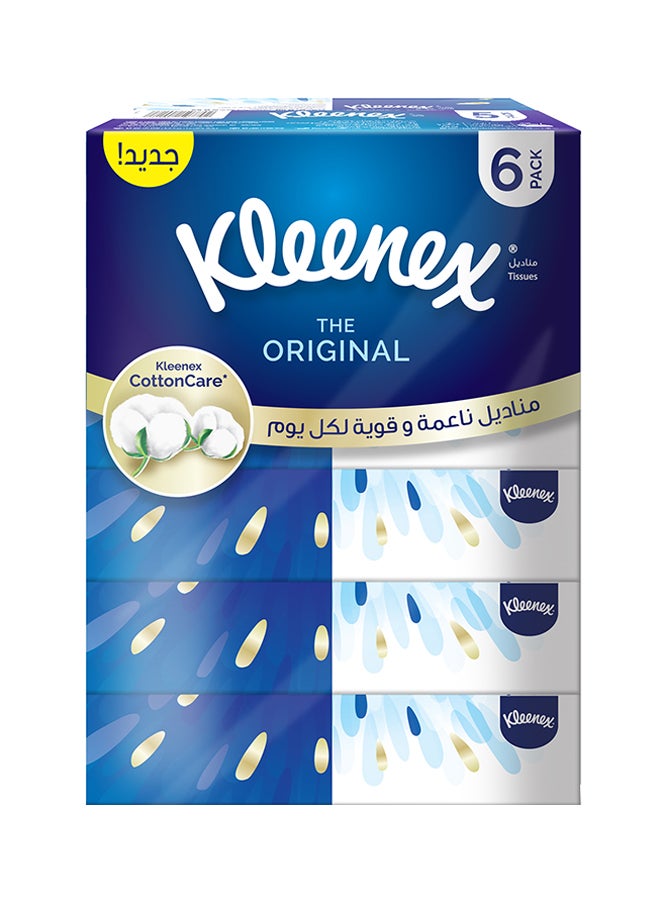 Kleenex 100-Piece Original Facial Tissues White 100 Sheets - Image 1