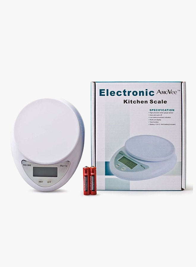 Digital Kitchen Scale White - Image 3