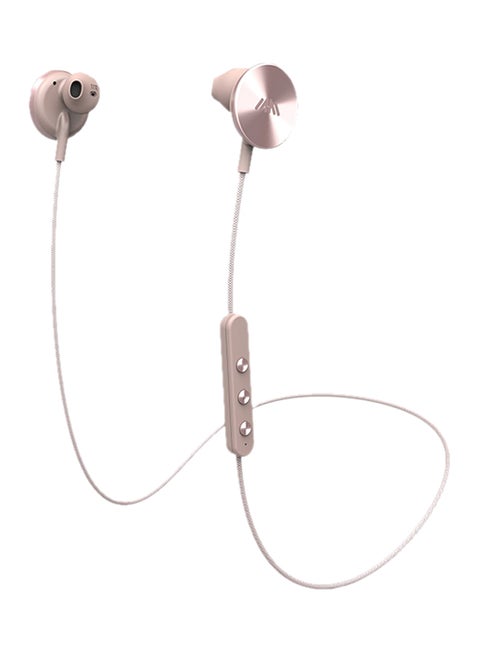 Buttons Bluetooth In-Ear Headphones Rose Gold