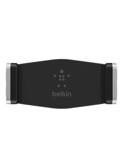 belkin Car Vent Mount for iPhone 14/14 Plus, 14 Pro, 14 Pro Max, 13, 13 Pro, 13 Pro Max, 13 mini, 12, 11, XS, XR, X, SE, 8, Samsung Note9, S10/S10+/S10e, Devices from Sony, Google and More Silver/Black  - Image 1