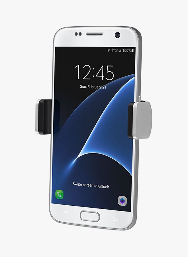 belkin - Car Vent Mount for iPhone 14/14 Plus, 14 Pro, 14 Pro Max, 13, 13 Pro, 13 Pro Max, 13 mini, 12, 11, XS, XR, X, SE, 8, Samsung Note9, S10/S10+/S10e, Devices from Sony, Google and More Silver/Black - Image 1