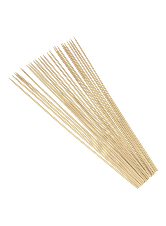 Metaltex 100-Piece Skewer Set Beige 30cm 