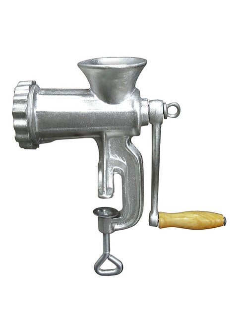 Manual Meat Grinder Silver