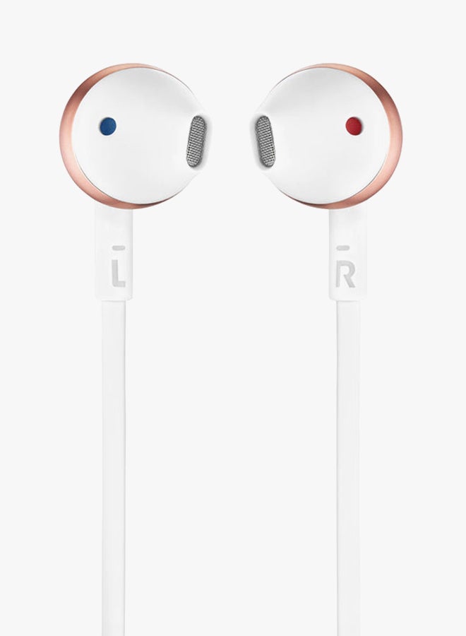 جي بي إل سماعة أذن داخلية مع ميكروفون ذهبي وردي/أبيض - Image 2