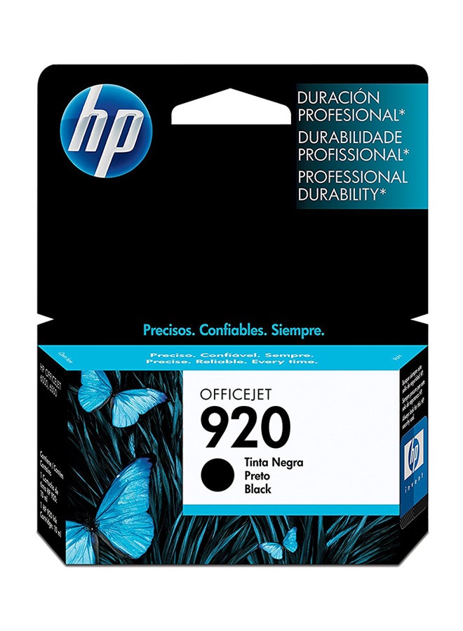 HP 920 Original Ink Cartridge Black