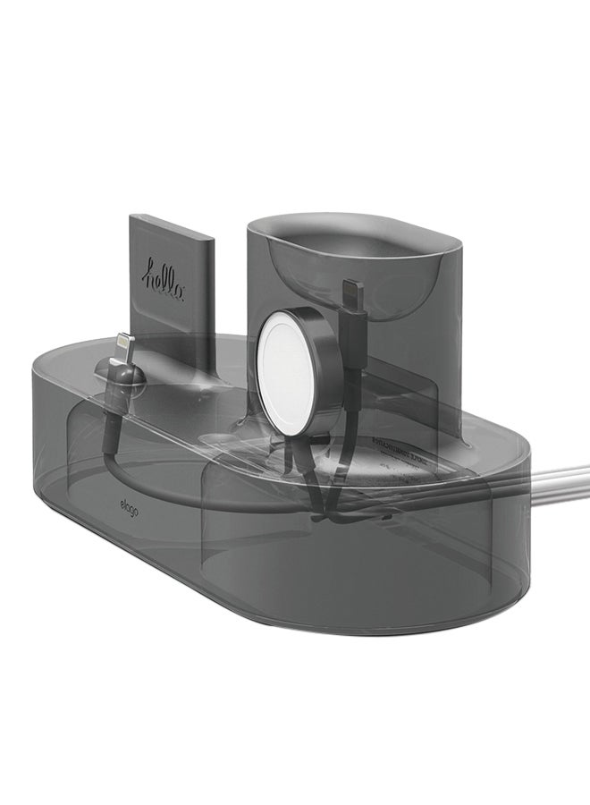 3-In-1 Charging Dock Dark Grey