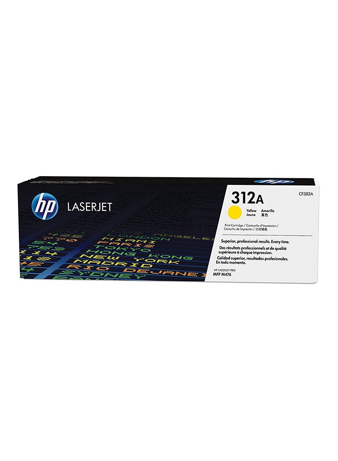HP 312A Original LaserJet Toner Cartridge Yellow
