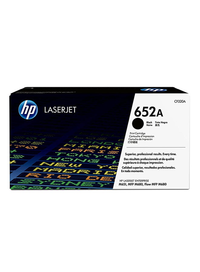 HP 652A Original LaserJet Toner Cartridge Black