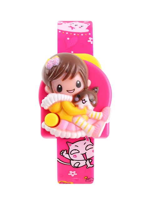 Girls' Separable Digital Watch 1240 - 33 mm - Pink Rose