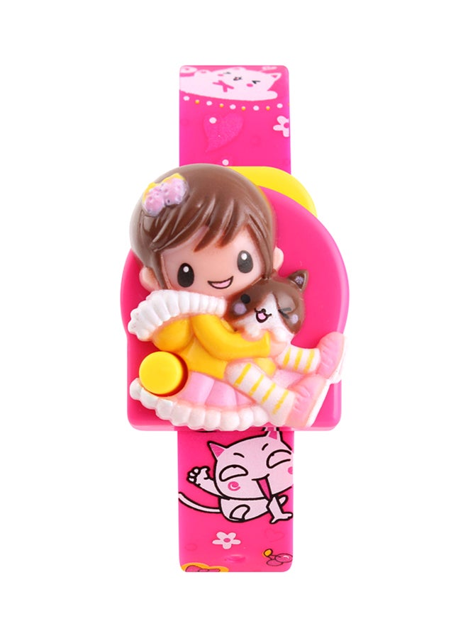 SKMEI Girls' Separable Digital Watch 1240 - 33 mm - Pink Rose  - Image 1