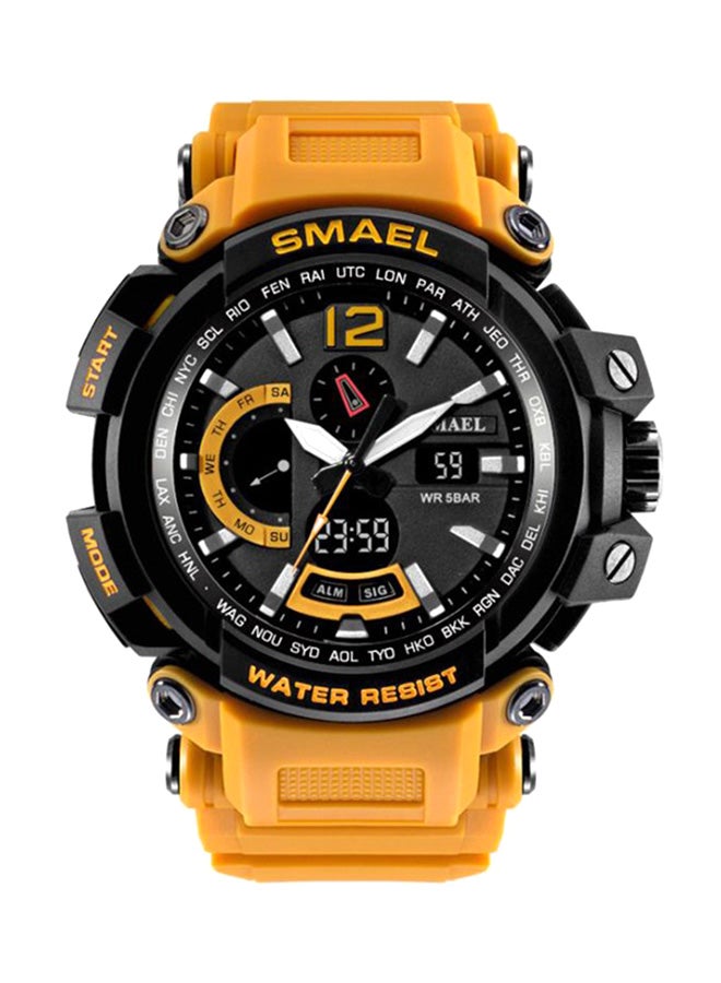 men Water Resistant LED Analog/Digital Watch 1702
