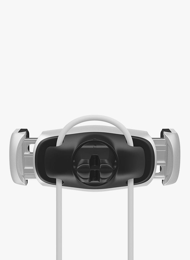 belkin - Car Vent Mount for iPhone 14/14 Plus, 14 Pro, 14 Pro Max, 13, 13 Pro, 13 Pro Max, 13 mini, 12, 11, XS, XR, X, SE, 8, Samsung Note9, S10/S10+/S10e, Devices from Sony, Google and More Silver/Black - Image 1