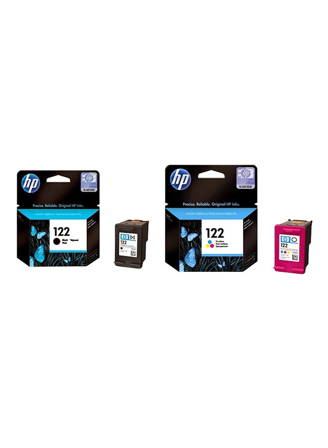 HP 2-Piece Replacement Inkjet Cartridge Black/Tri-colour
