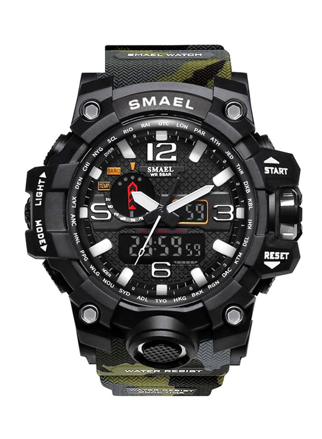 SMAEL men Water Resistant Analog/Digital Watch 1545