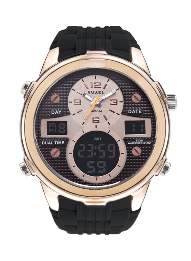 men Water Resistant Analog/Digital Watch 1273