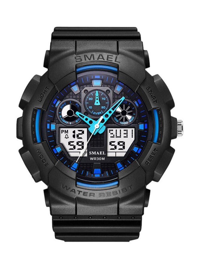 SMAEL - boys Water Resistant Analog Digital Watch SL-1027-3 - Image 1