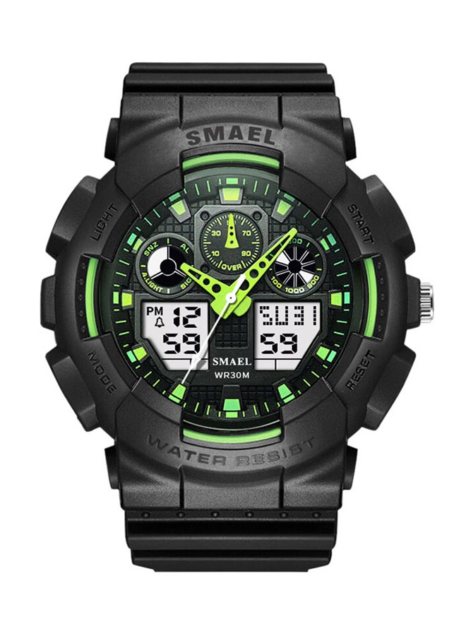 SMAEL - boys Water Resistant Analog Digital Watch SL-1027-3 - Image 1