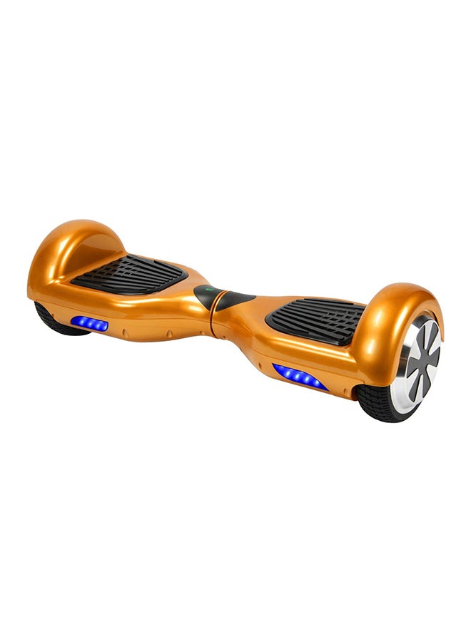 Two Wheel Non Slip Portable Lightweight Self Balance Electric Hoverboard Gold 58x17x18cm  - Image 1
