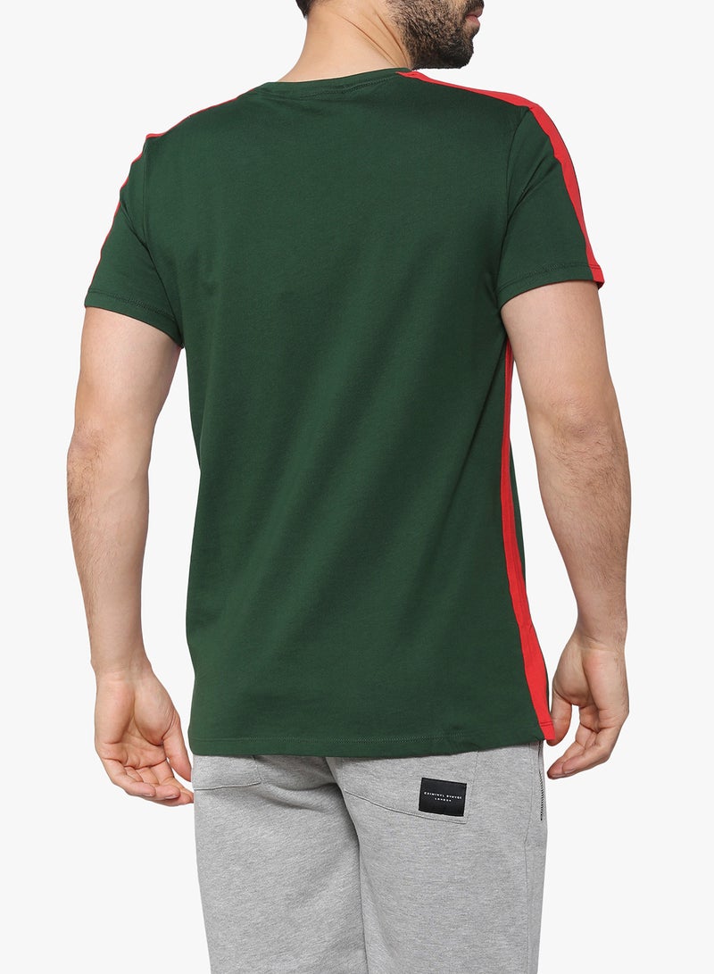 CRIMINAL DAMAGE Carnaby Tee Green - Image 2