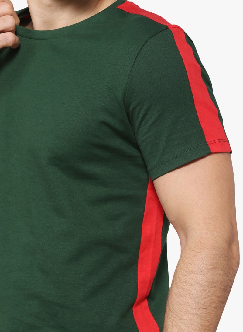 CRIMINAL DAMAGE Carnaby Tee Green - Image 4