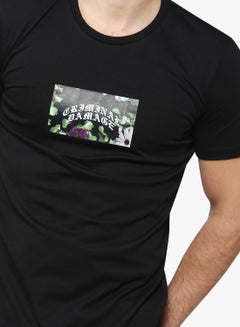 CRIMINAL DAMAGE Print Tee Black  - Image 4