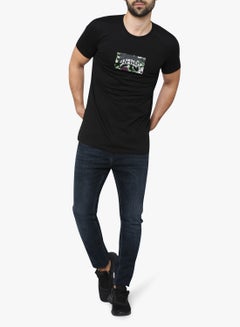 CRIMINAL DAMAGE Print Tee Black  - Image 3