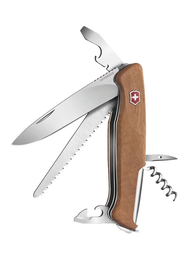 RangerWood 55 Swiss Army Knife Brown/Silver - v1524915466/N14353364A_1