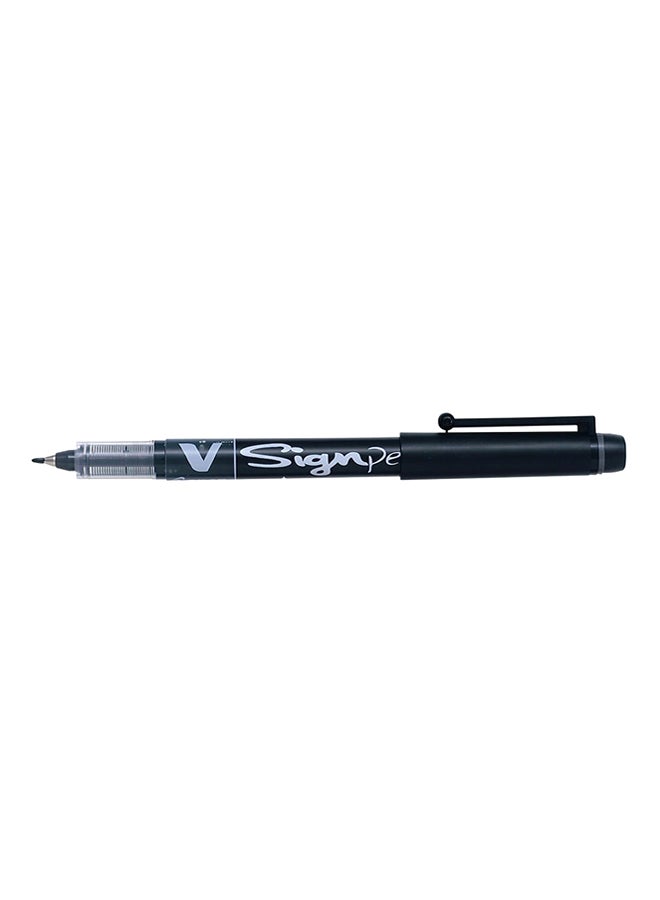 PILOT V-Sign - Fineliner Maker Pen Black  - Image 1