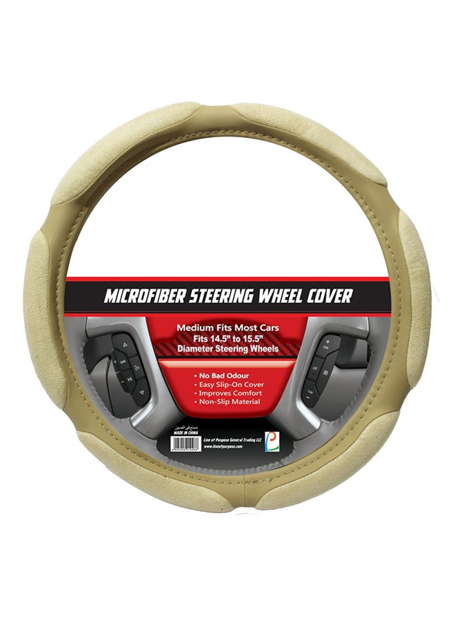 LP Universal Microfiber Steering Wheel Cover 