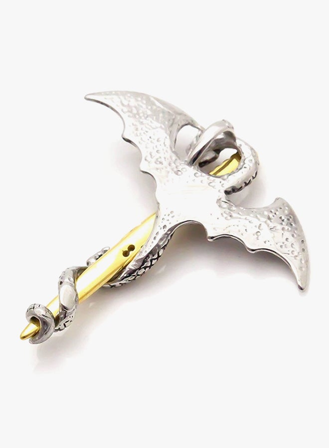 QiaoKai Dragon Alloy Pendant Necklace  - Image 3