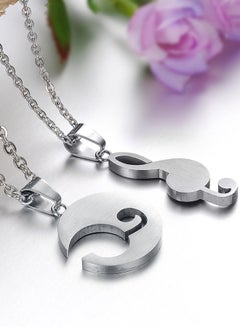 QiaoKai Love Is Melody Couple Pendant Necklace  - Image 5