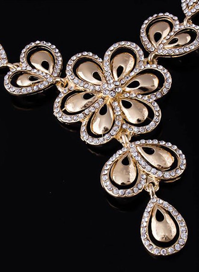 QiaoKai - Set Of 4 Butterfly Bride Wedding Jewellery - Image 1