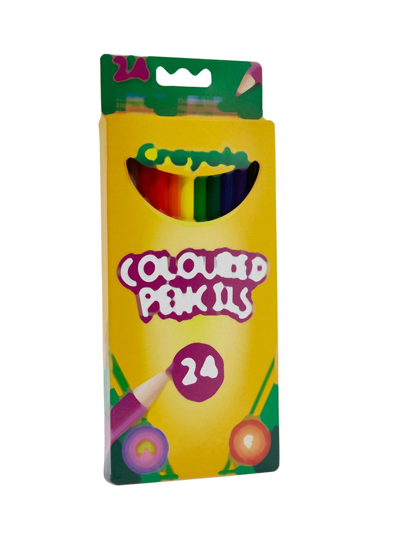 Crayola 24-Piece Colour Pencils Multicolour  - Image 1