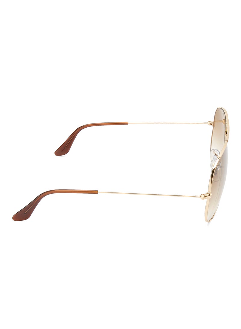 Ray-Ban Polarized Aviator Sunglasses - Lens Size: 58 mm  - Image 3