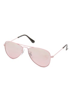 Ray-Ban Kids' Full Rim Aviator Sunglasses - RJ9506S 211 - Lens Size: 50 mm - Pink  - Image 1