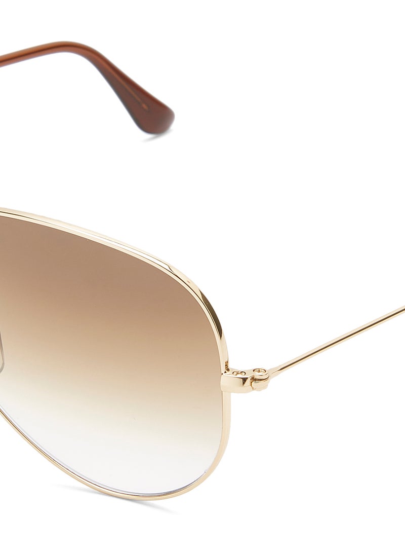 Ray-Ban Polarized Aviator Sunglasses - Lens Size: 58 mm  - Image 4
