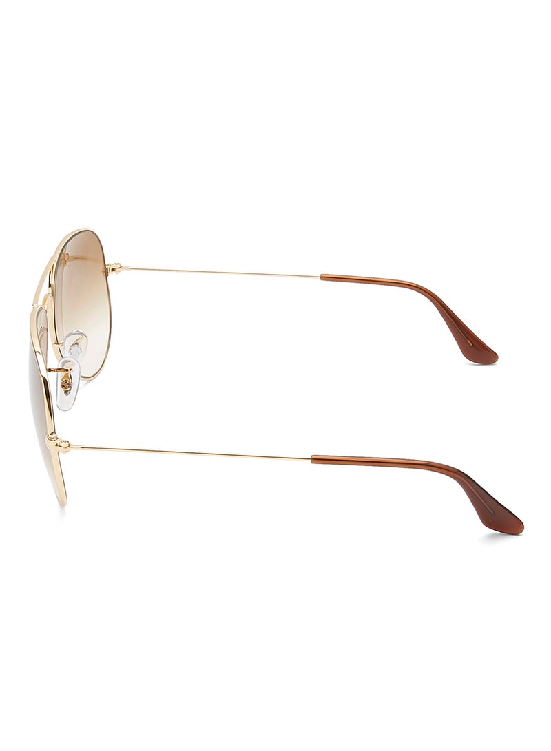Ray-Ban Polarized Aviator Sunglasses - Lens Size: 58 mm  - Image 2