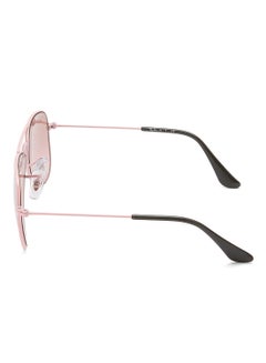 Ray-Ban Kids' Full Rim Aviator Sunglasses - RJ9506S 211 - Lens Size: 50 mm - Pink  - Image 2