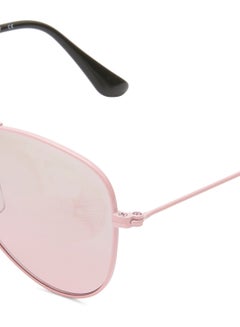 Ray-Ban Kids' Full Rim Aviator Sunglasses - RJ9506S 211 - Lens Size: 50 mm - Pink  - Image 4