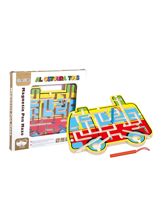 Magnetic Pen Maze Puzzle Toy 28.5x28.5x2.2cm - v1525082629/N14438469A_2