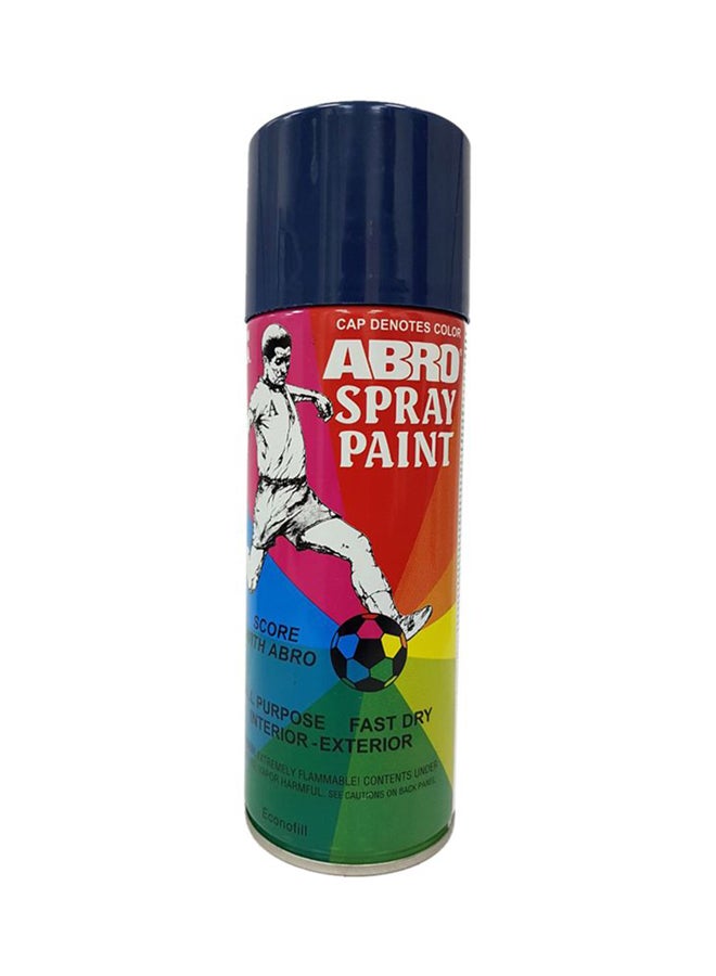Abro All Purpose Spray Paint Dark Blue 227grams