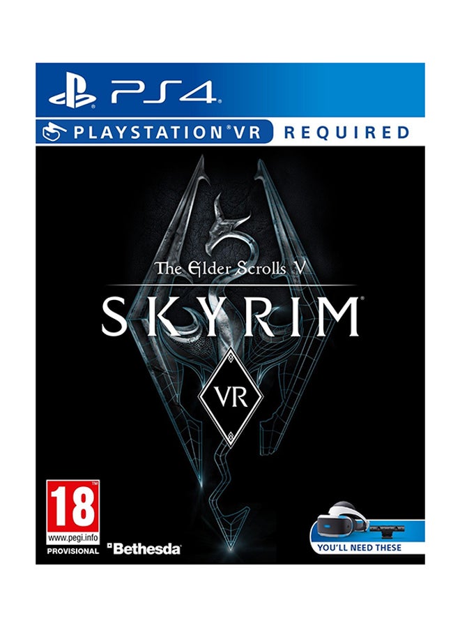 بيثيسدا لعبة الفيديو The Elder Scrolls V: Skyrim VR (إصدار عالمي) - تقمص الأدوار - بلاي ستيشن 4 (PS4) - Image 1