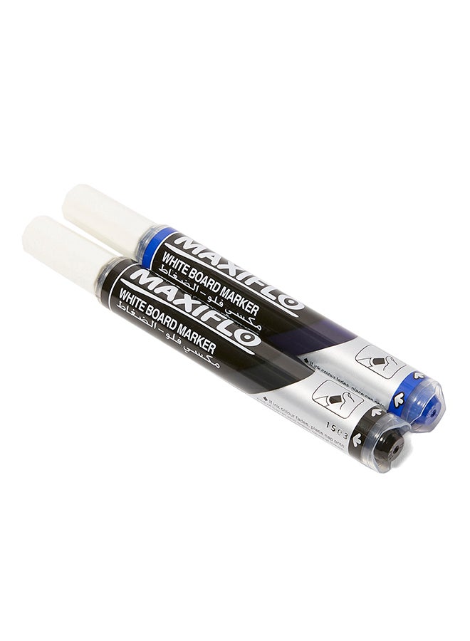 بنتل مجموعة من 2 من أقلام الماركر للألواح وممحاة متعدد الألوان - Image 2