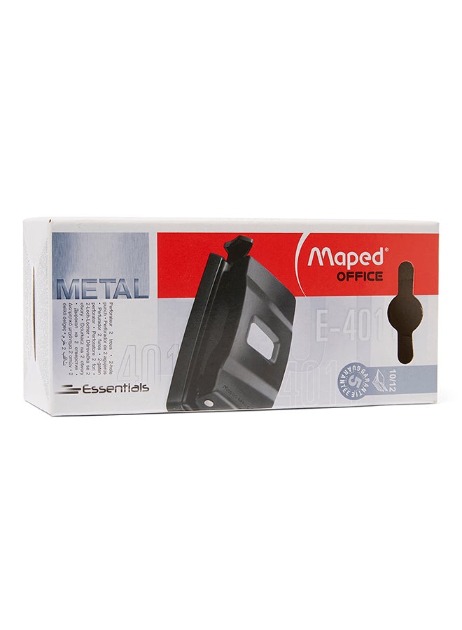 Maped Metal Punch 10/12 Sheets Black - Image 1