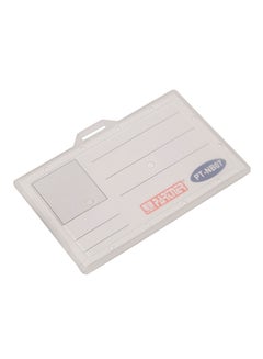 THE BOOKSHOP Partner ID Card Holder White 